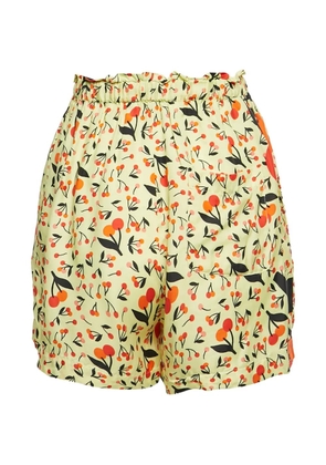 Sonia Rykiel Pre-Owned fruit-print shorts - Yellow