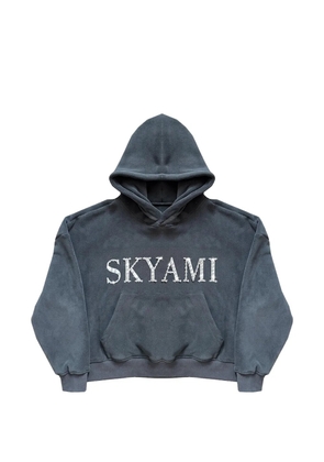 77 Studios Skyami rhinestone-embellished hoodie - Grey