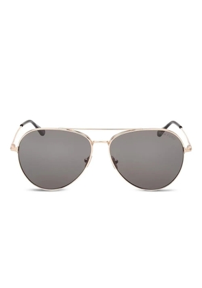TOM FORD Eyewear oversized-frame sunglasses - Gold
