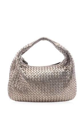 Bottega Veneta Pre-Owned 2000s Intrecciato Veneta shoulder bag - Silver