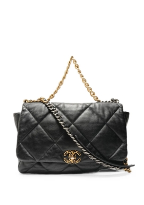 CHANEL Pre-Owned 2018-2019 Chanel 19 shoulder bag - Black