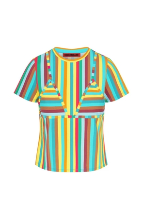 Simon Miller Kini striped T-shirt - Yellow