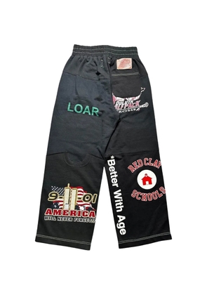 Better with Age Remoir Reconstructed track pants - Black