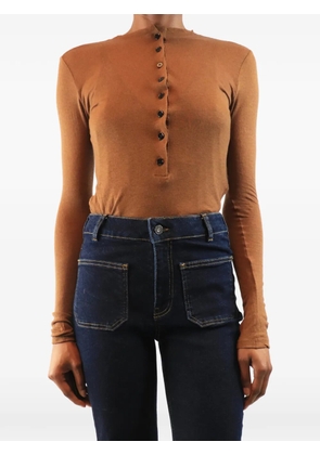 Victoria Beckham button-up bodysuit - Blue