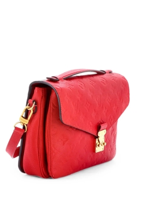 Louis Vuitton Pre-Owned Pochette Metis Monogram Empreinte Leather crossbody bag - Red