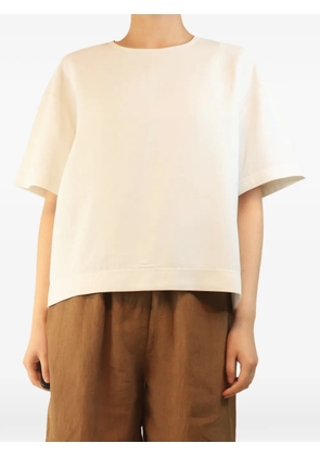 The Frankie Shop boxy-fit crepe T-shirt - White
