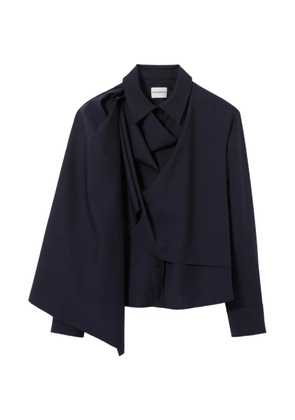 Claudie Pierlot wool blend shawl jacket - Blue