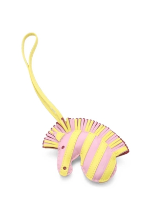 Hermès Pre-Owned 2021 Geezee zebra bag charm - Pink