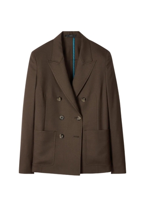 Paul Smith double-breasted pocket blazer - Brown