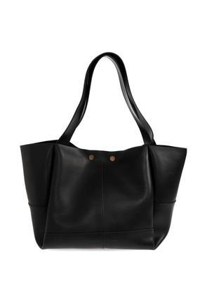 AllSaints large Rosalie leather tote bag - Black