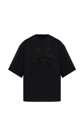AllSaints Icon Amelie bead-embellished T-shirt - Black