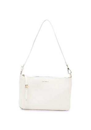 Coccinelle mini C-Easy grained clutch bag - Neutrals