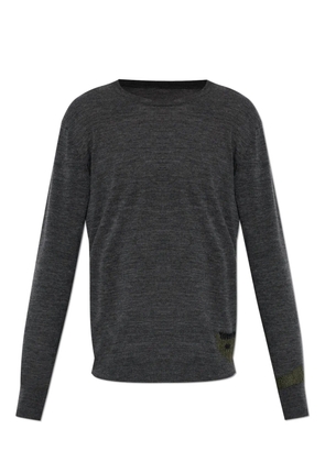 Maison Margiela distressed-effect long-sleeve T-shirt - Grey