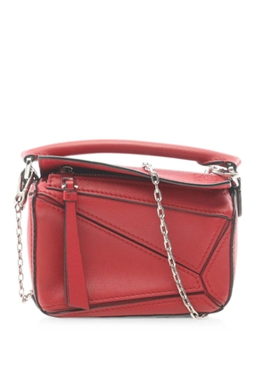 Loewe Pre-Owned 2000s Puzzle Nano tote bag - Red