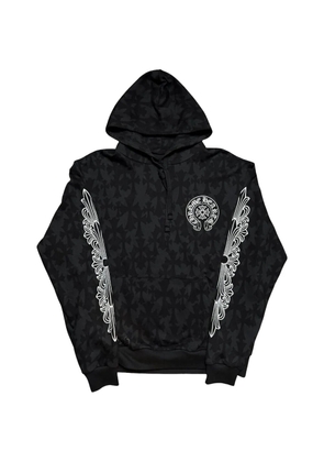 Chrome Hearts kangaroo-pocket hoodie - Black