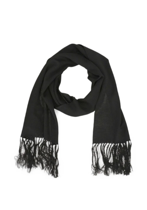 TOM FORD fringed-edge scarf - Black