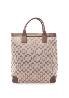 Gucci Pre-Owned 2000s GG-pattern tote bag - Neutrals