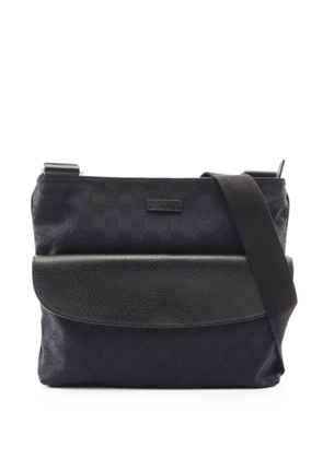 Gucci Pre-Owned 2010s GG canvas shoulder bag - Black