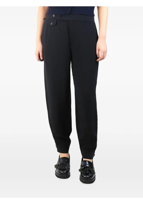 Ralph Lauren Vintage buttoned-cuff trousers - Black