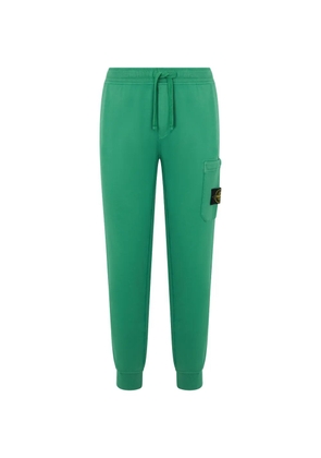 Stone Island logo-patch track pants - Green