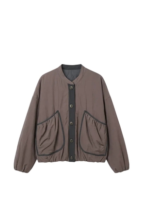 8pm Algarve button-up jacket - Brown