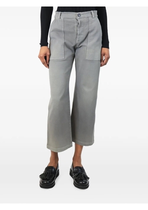 Christian Dior Pre-Owned patch-pocket cargo jeans - Grey
