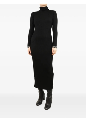 Goldbergh Mireille maxi ribbed-knit dress - Black
