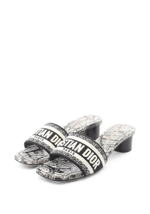 Christian Dior Pre-Owned 2020s Dway mule sandals - Black