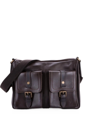 Louis Vuitton Pre-Owned Wichita Messenger Bag Utah Leather crossbody bag - Brown