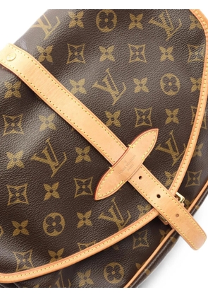 Louis Vuitton Pre-Owned 2012 MM Saumur shoulder bag - Brown