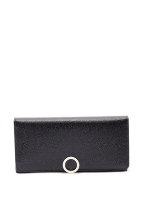 Bvlgari Pre-Owned Bulgari bi-fold long wallet - Black