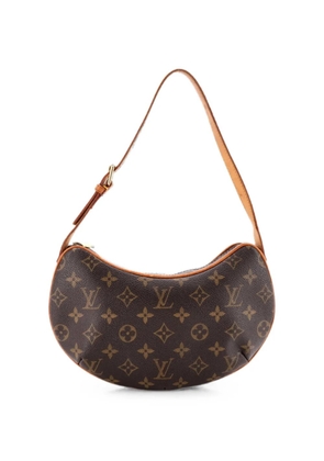 Louis Vuitton Pre-Owned Croissant Handbag Monogram Canvas PM hobo bag - Brown
