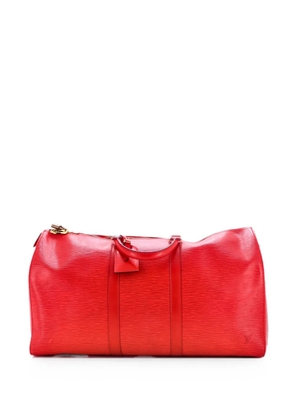 Louis Vuitton Pre-Owned Keepall Bag Epi Leather 55 travel bag - Red