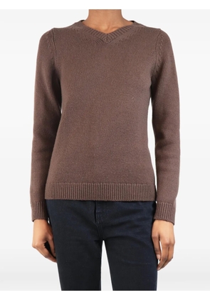 Emilia Wickstead V-neck sweater - Brown