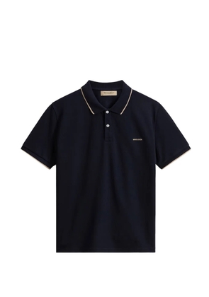 Woolrich Monterey logo-embroidered polo shirt - Blue