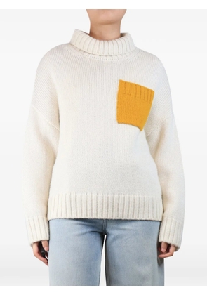 JW Anderson chest-pocket sweater - Neutrals