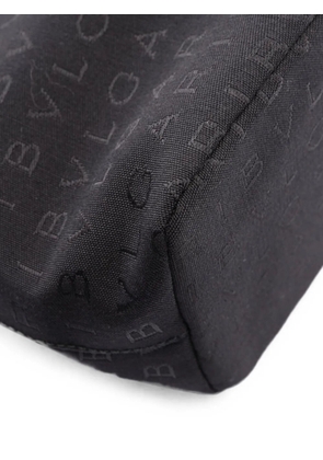 Bvlgari Pre-Owned 2010s Logomania canvas handbag - Black