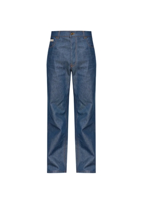 Moschino tapered-leg jeans - Blue