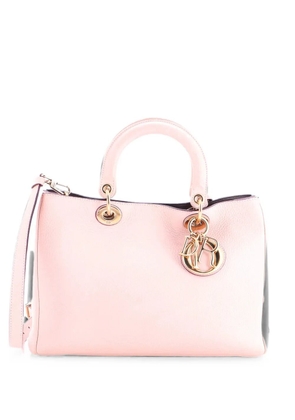 Christian Dior Pre-Owned Diorissimo Pebbled Leather Medium tote bag - Pink