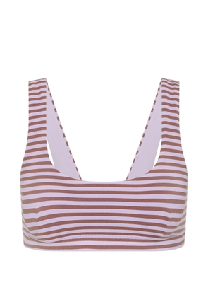 The Upside Miami Jasmine striped sports bra - Purple