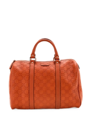 Gucci Pre-Owned Joy Boston Bag Guccissima Leather Medium handbag - Orange