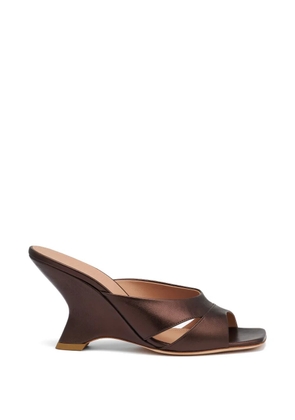 Malone Souliers Lourdes wedge sandals - Brown