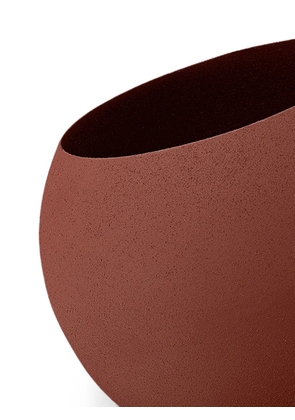 AYTM Globe oblique-cut flowerpot - Brown