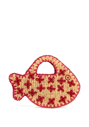 Simon Miller Puka fish-shaped mini bag - Neutrals