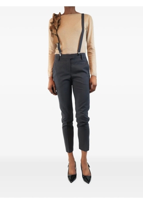 Brunello Cucinelli Vintage cropped trousers - Grey
