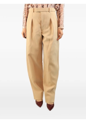 WARDROBE.NYC pleated wool trousers - Neutrals
