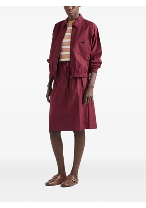 Prada poplin jacket - Red