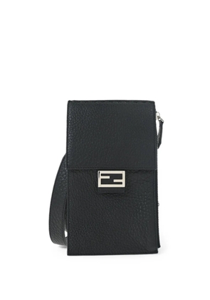 Fendi Pre-Owned 2010-2020s FF logo crossbody bag - Black