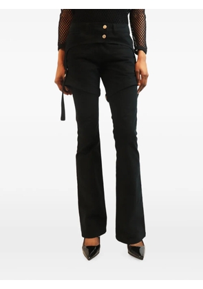 Courrèges Pre-Owned utility trousers - Black