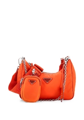 Prada Pre-Owned Re-Edition 2005 Shoulder Bag Tessuto Small crossbody bag - Orange